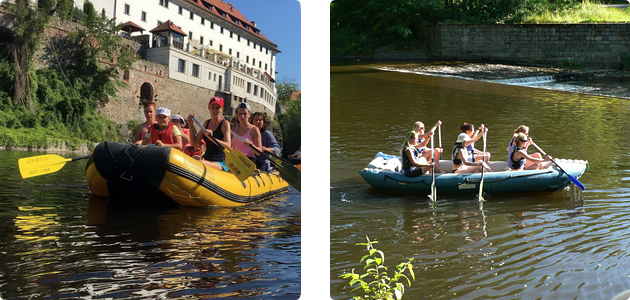 Půjčovna raftů Český Krumlov