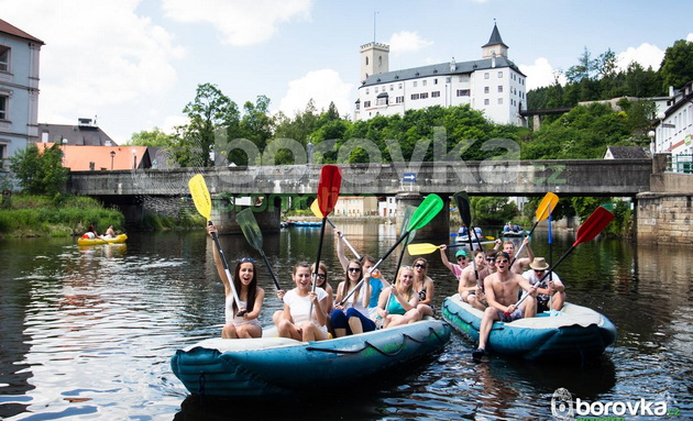 RAFT AND BOAT RENTAL VLTAVA - CK ČESKÝ KRUMLOV - VLTAVA RAFTING